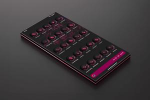 1 Schermata Chrissie Dark Pink Icons Pack