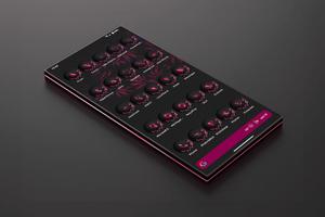 2 Schermata Chrissie Dark Pink Icons Pack