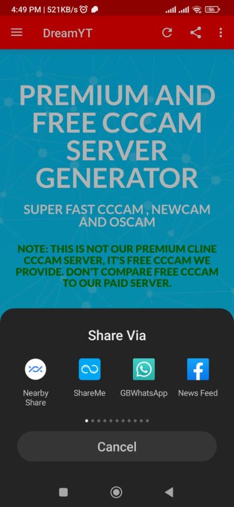 7 Days Cccam Generator APK for Android Download