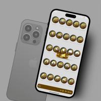Grayish Gold Icons Pack ảnh chụp màn hình 2