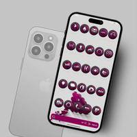 Grayish Tyrian Icons Pack ảnh chụp màn hình 2