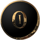Oblique Pale Gold Dark Icons APK