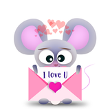 ikon Mousy Sticker