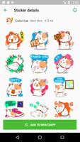 Cat Sticker تصوير الشاشة 3