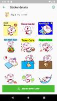 Pig Sticker Ekran Görüntüsü 3