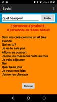 Social Bluetooth Affiche