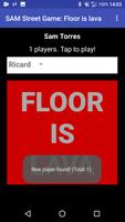 Poster Floor is Lava Bluetooth