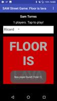 Floor is Lava Bluetooth Plakat