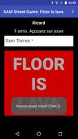 Floor is Lava Bluetooth Affiche