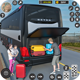 City Tourist Bus Driving Game icône