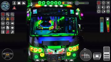 Euro Bus Driving Bus Game 3D ポスター