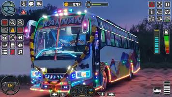 Euro Bus Driving Bus Game 3D スクリーンショット 1