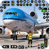 Airplane Game Flight Simulator simgesi