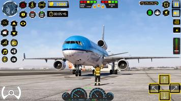 Airplane Game Flight Simulator Plakat