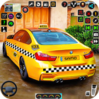 कार टैक्सी ड्राइविंग गेम्स 3डी आइकन