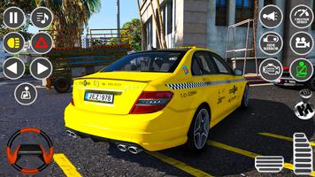 Game Mengemudi Taksi Mobil 3d screenshot 3