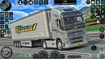 US City Truck Driving Games 3D poster