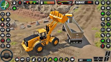 JCB Baulastwagen-Spiele Screenshot 1