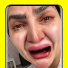 Crying Face Filter Video Zeichen