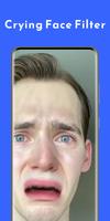 Crying Face Filter Video screenshot 2