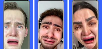 Crying Face Filter Video screenshot 3
