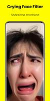 Crying Face Video Filter الملصق