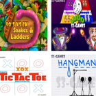 90s vs 2k - snake and ladder- ludo - xox - hangman أيقونة