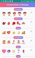Animated Sticker Ready for WhatsApp WAStickerApps ảnh chụp màn hình 1