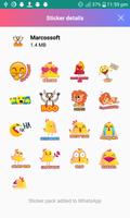 Animated Sticker Ready for WhatsApp WAStickerApps ảnh chụp màn hình 3
