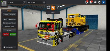 Mod Truk Muatan Berat Bussid постер