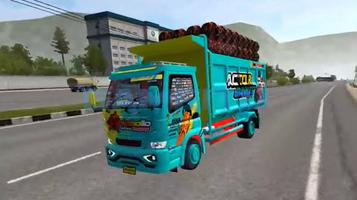 Mod Truck Hino Muatan Sawit скриншот 1