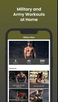 Military Style Fitness Workout โปสเตอร์
