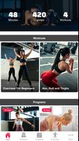 Burpees, Squats and Planks - Workout Challenge Affiche