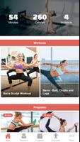 Barre, Pilates & Yoga - Exerci Affiche