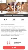 Entrenamientos para mujeres captura de pantalla 3