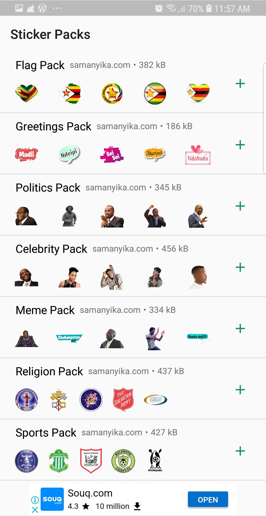 Zimbabwe Stickers By Samanyikacom For Android Apk Download