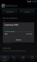 SMSToExcel скриншот 1
