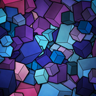 ikon Abstrak Wallpaper Latar Belaka