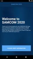 SAMCOM 2020 포스터