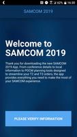 SAMCOM 2019 포스터