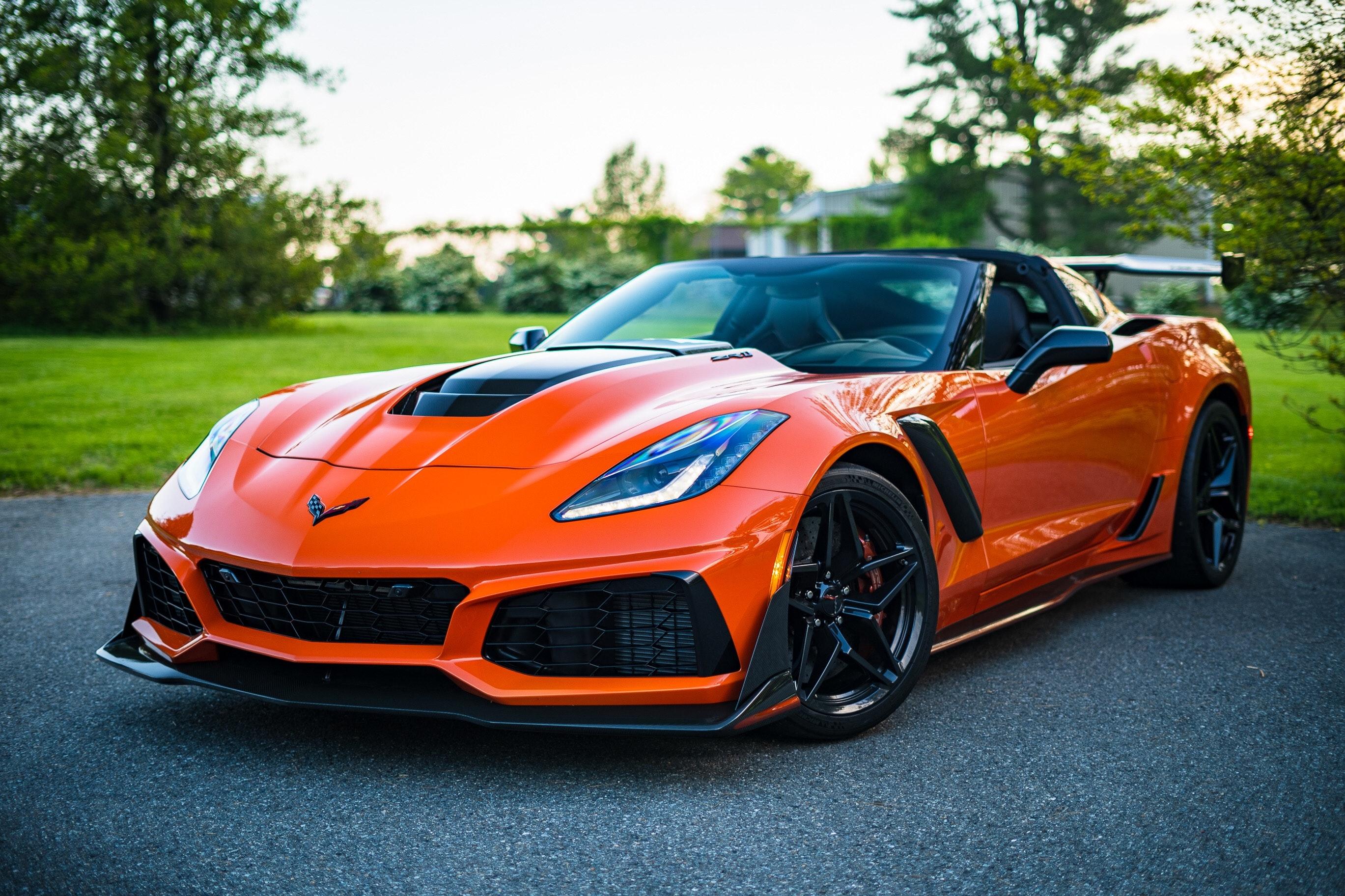 Lamborghini Orange 4k