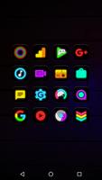 Neon Glow - Icon Pack capture d'écran 2