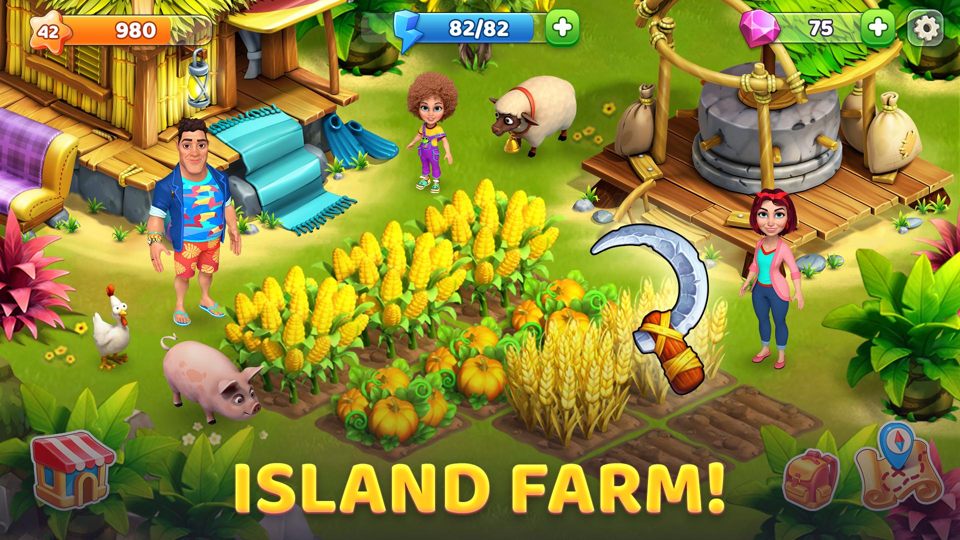 Farm adventure мод. Игра Бермуда адвентуре. Bermuda Adventures: ферма. Игра ферма на острове. Игра остров приключений.