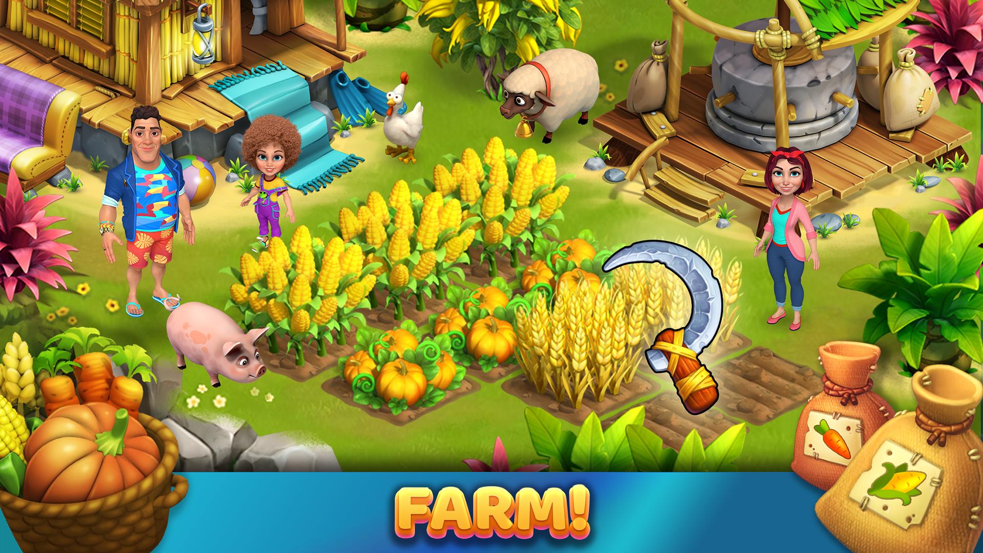 Игра ферма на острове