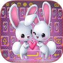 Clavier animé Love Rabbit APK