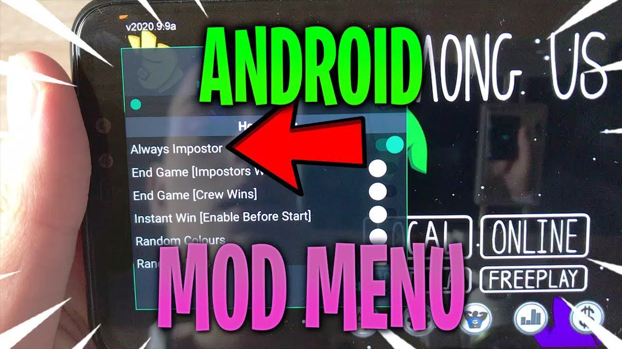 Among us Sami Gaming V2022.9.20 Mod Menu Apk, God Mod