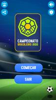 Campeonato Brasileiro Jogo Plakat