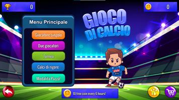 Gioco Di Calcio Plakat