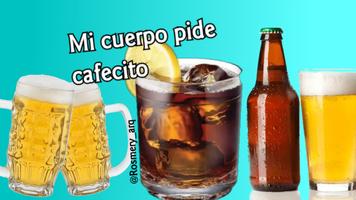 Drink stickers barrochos پوسٹر