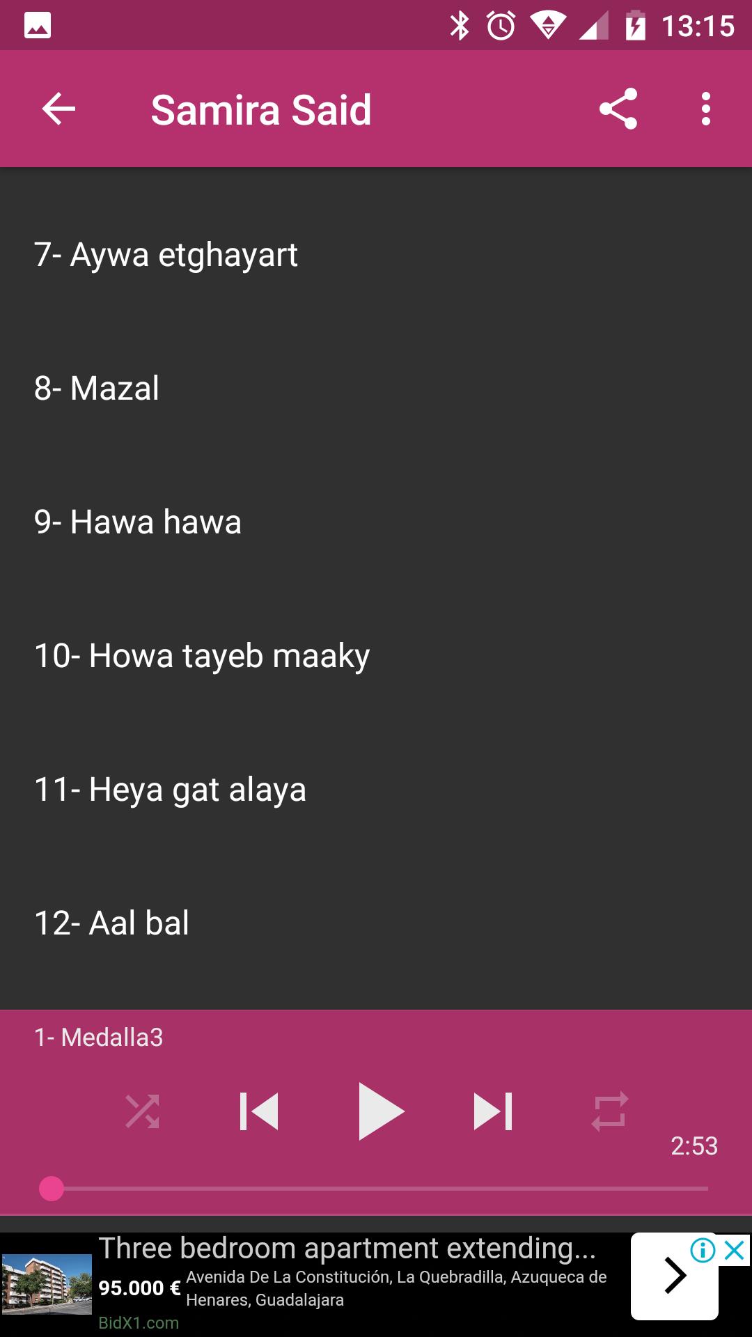 TÉLÉCHARGER CHANSON MAZAL SAMIRA SAID CHANSON SAMIRA SAID MAZAL TÉLÉCHARGER